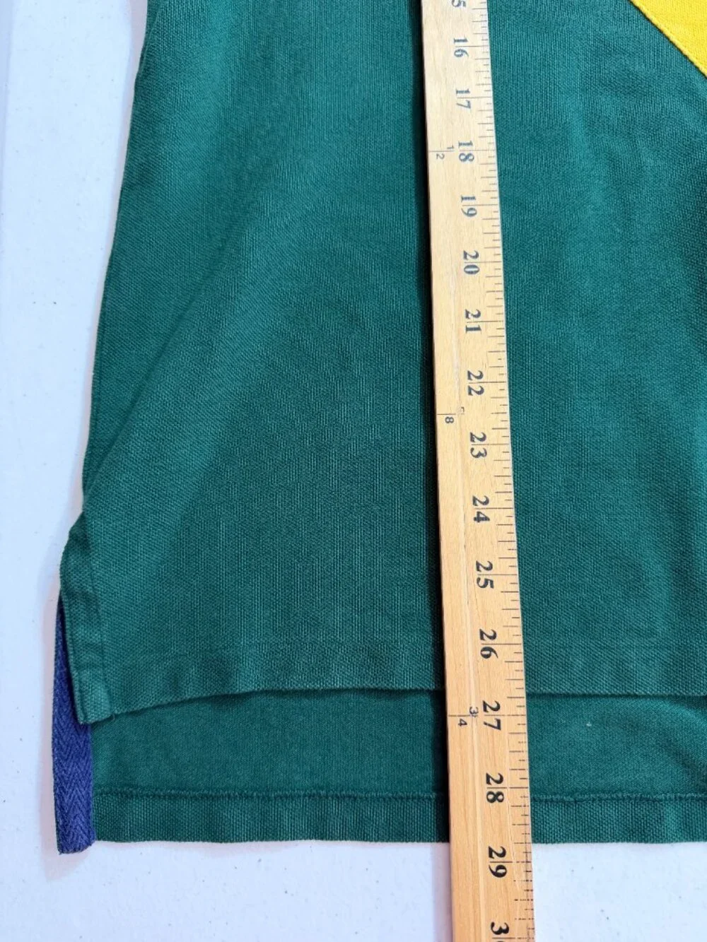 Polo Ralph Lauren Custom Fit Big Pony Colorblock Polo Shirt Men's Large